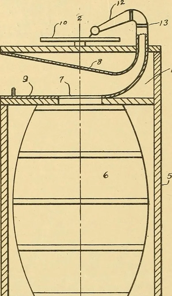 An illustration from [Graphophone patents], 1878, leaf 793