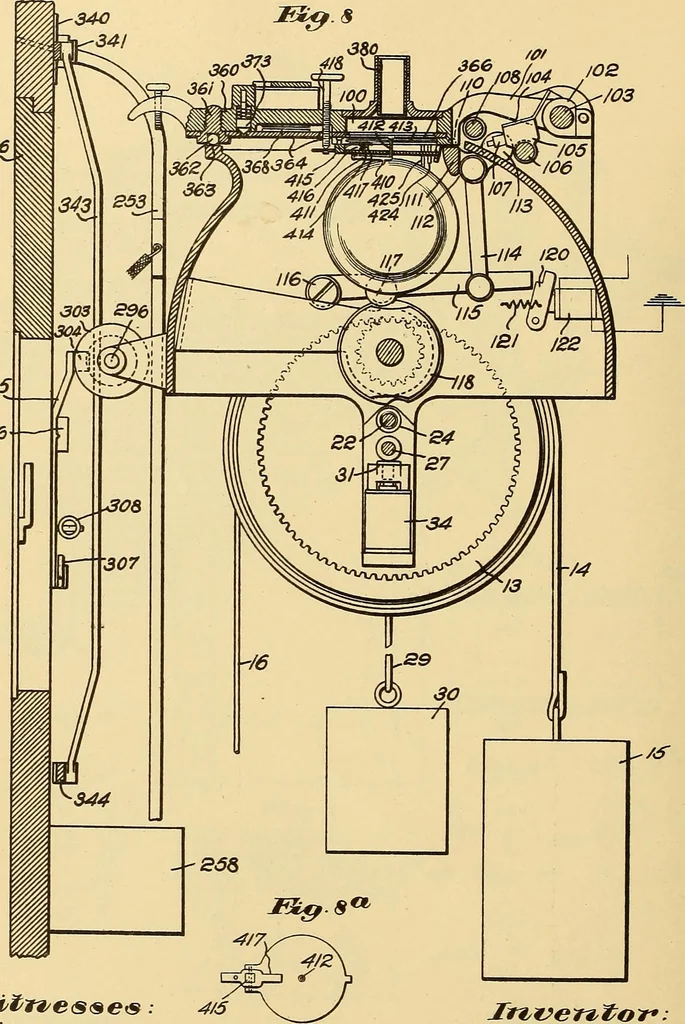 An illustration from [Graphophone patents], 1878, leaf 863