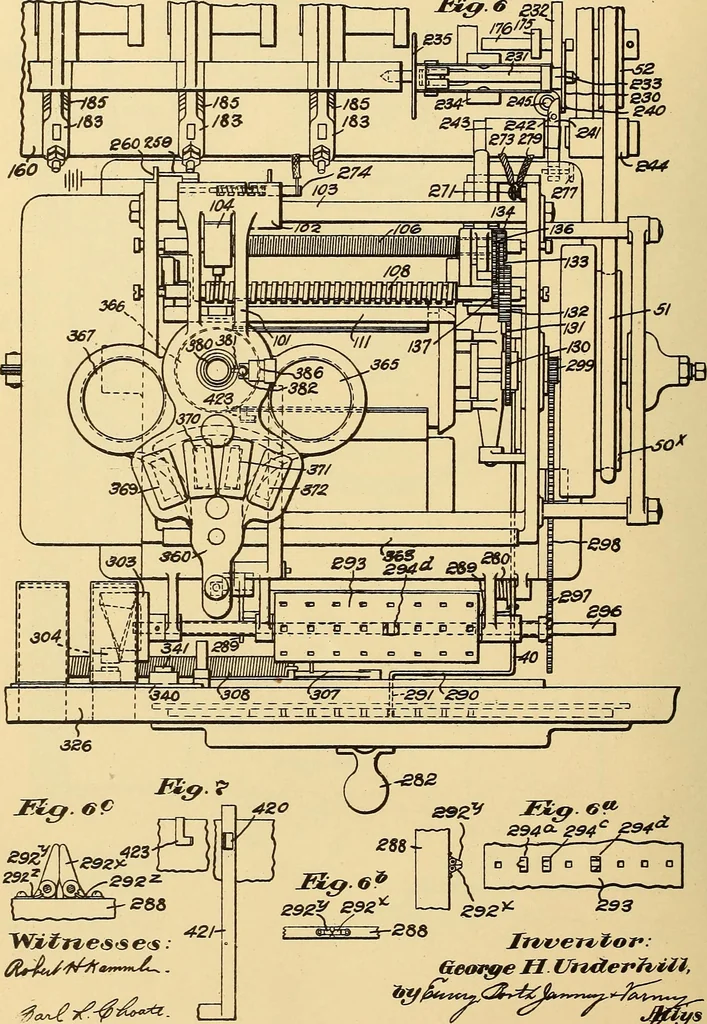 An illustration from [Graphophone patents], 1878, leaf 865
