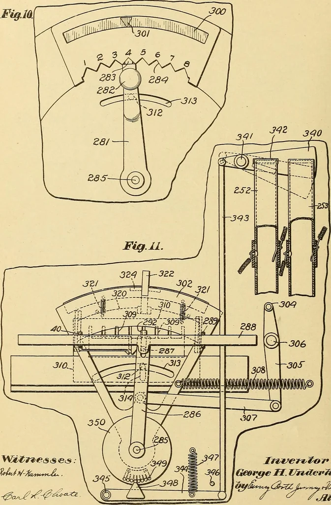 An illustration from [Graphophone patents], 1878, leaf 871