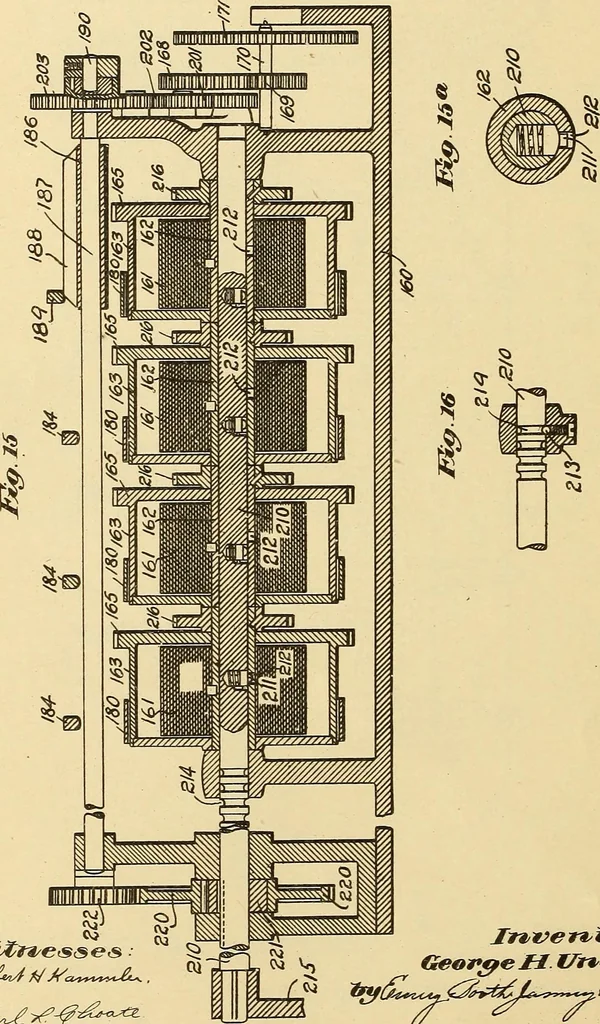 An illustration from [Graphophone patents], 1878, leaf 875