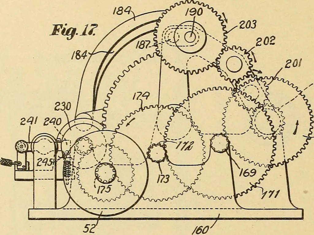 An illustration from [Graphophone patents], 1878, leaf 877