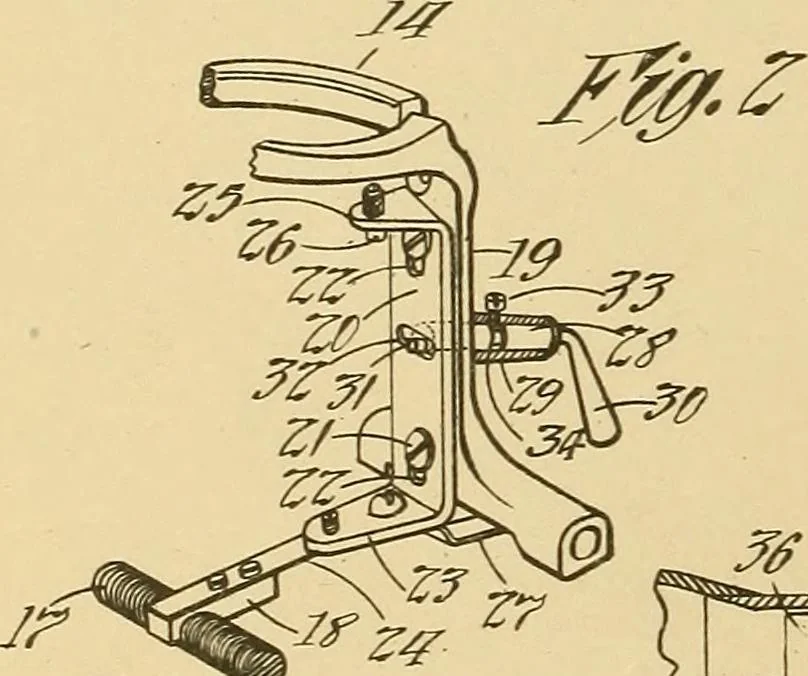An illustration from [Graphophone patents], 1878, leaf 901