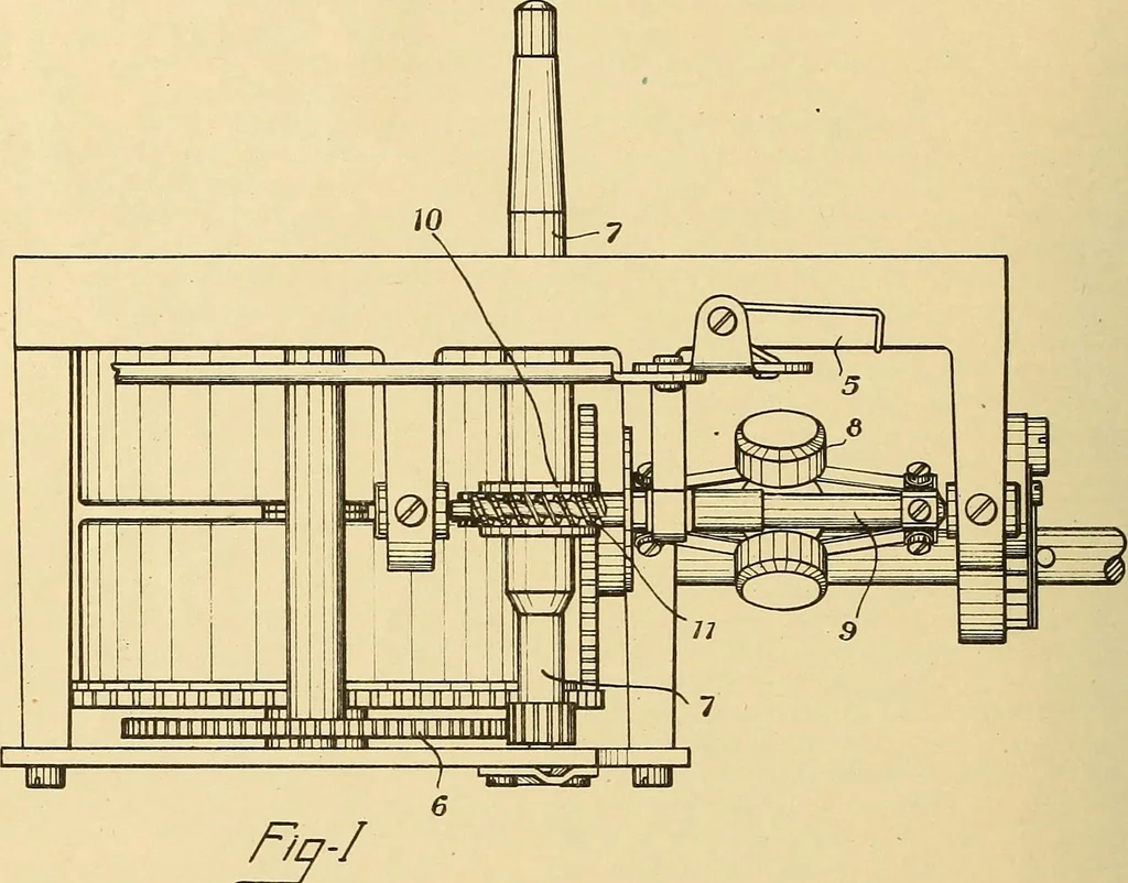 An illustration from [Graphophone patents], 1878, leaf 917