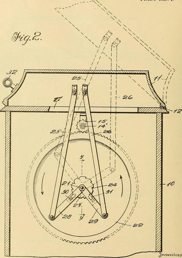 An illustration from [Graphophone patents], 1878, leaf 931