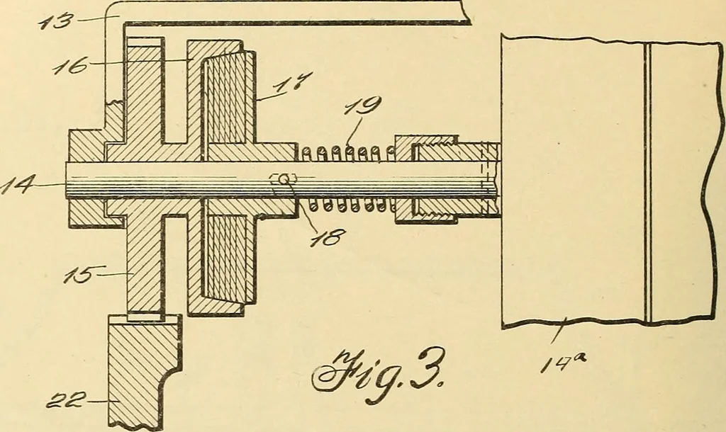 An illustration from [Graphophone patents], 1878, leaf 933