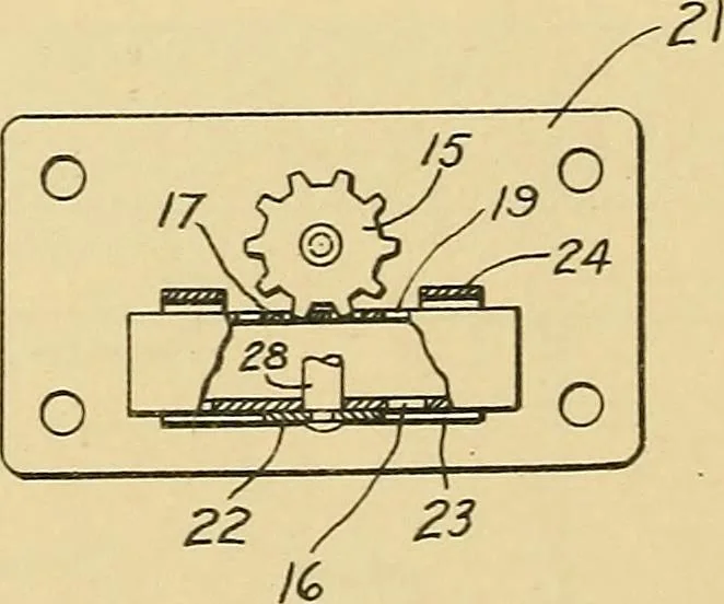 An illustration from [Graphophone patents], 1878, leaf 951