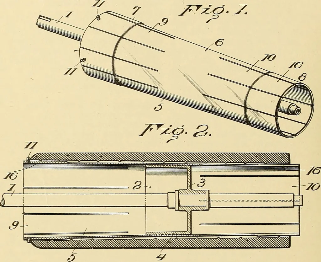 An illustration from [Graphophone patents], 1878, leaf 955