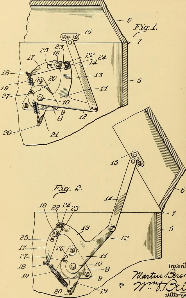 An illustration from [Graphophone patents], 1878, leaf 961