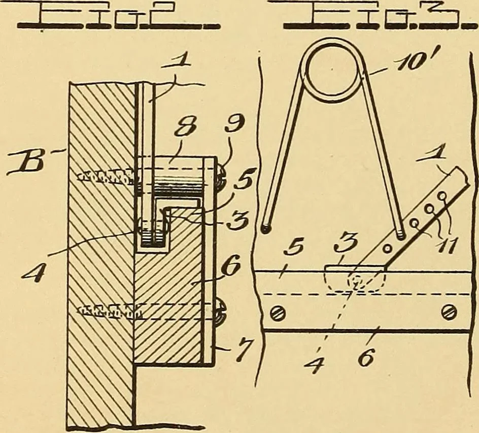 An illustration from [Graphophone patents], 1878, leaf 965