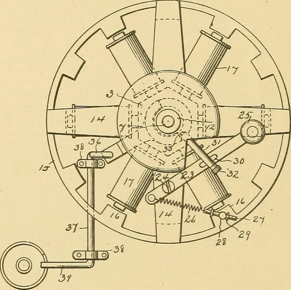 An illustration from [Graphophone patents], 1878, leaf 969