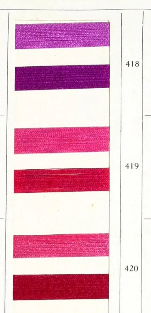 An illustration from "Grasselli dyes" & "Bayers dyes.", 1910, leaf 11