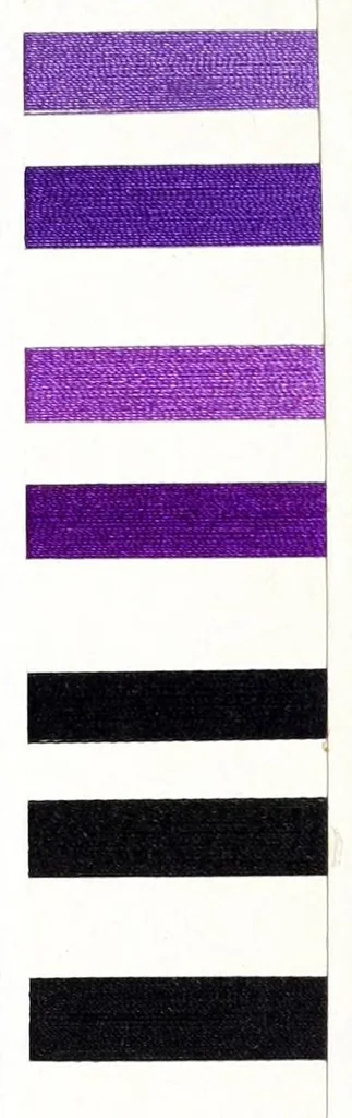An illustration from "Grasselli dyes" & "Bayers dyes.", 1910, leaf 13