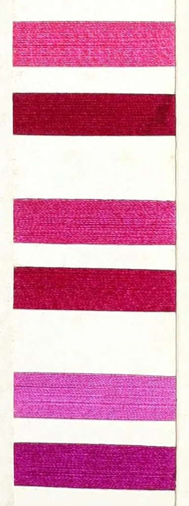 An illustration from "Grasselli dyes" & "Bayers dyes.", 1910, leaf 9