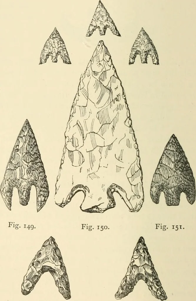 An illustration from Grave-mounds and their contents; a manual of archaeology, as exemplified in the burials of the Celtic, the Romano-British, and the Anglo-Saxon periods, 1870, leaf 146