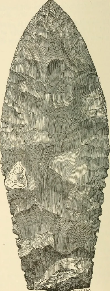 An illustration from Grave-mounds and their contents; a manual of archaeology, as exemplified in the burials of the Celtic, the Romano-British, and the Anglo-Saxon periods, 1870, leaf 148