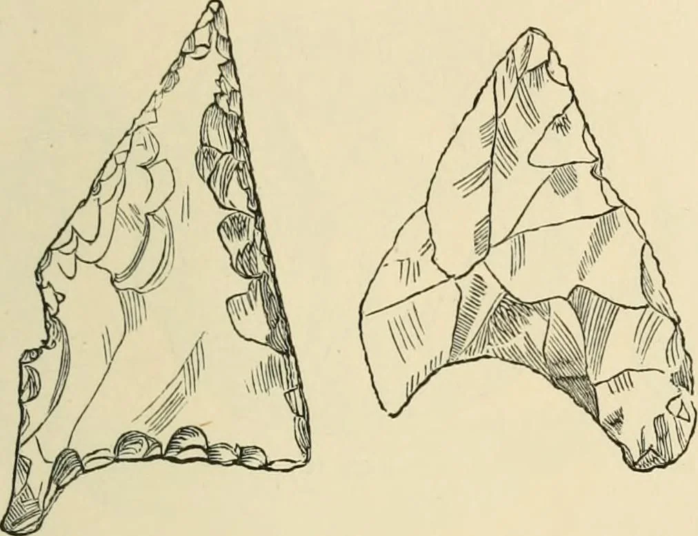 An illustration from Grave-mounds and their contents; a manual of archaeology, as exemplified in the burials of the Celtic, the Romano-British, and the Anglo-Saxon periods, 1870, leaf 151