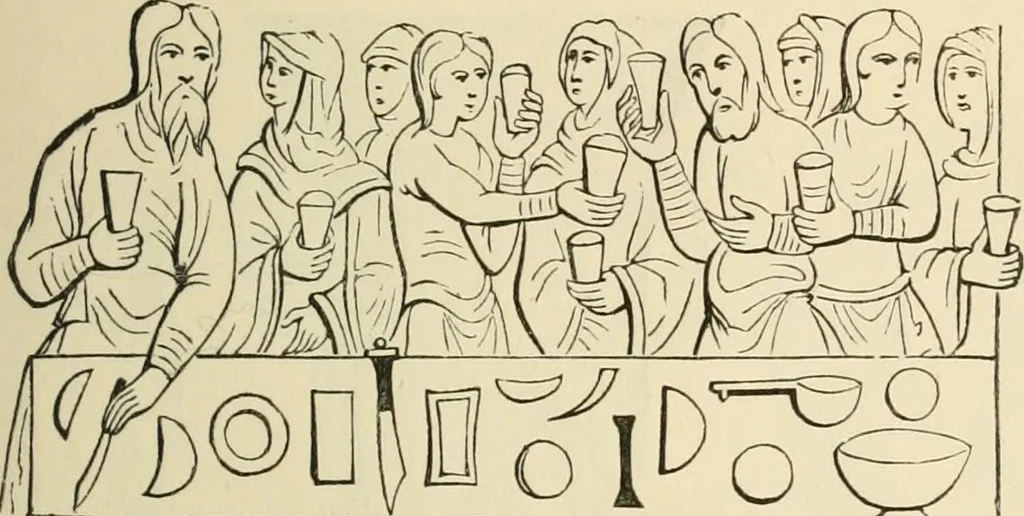 An illustration from Grave-mounds and their contents; a manual of archaeology, as exemplified in the burials of the Celtic, the Romano-British, and the Anglo-Saxon periods, 1870, leaf 261