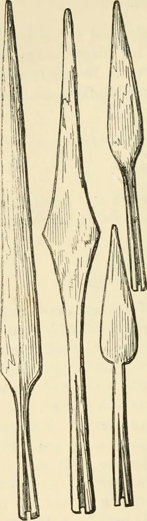 An illustration from Grave-mounds and their contents; a manual of archaeology, as exemplified in the burials of the Celtic, the Romano-British, and the Anglo-Saxon periods, 1870, leaf 274