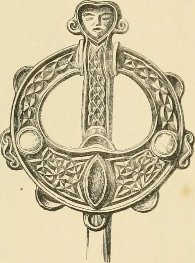 An illustration from Grave-mounds and their contents; a manual of archaeology, as exemplified in the burials of the Celtic, the Romano-British, and the Anglo-Saxon periods, 1870, leaf 303