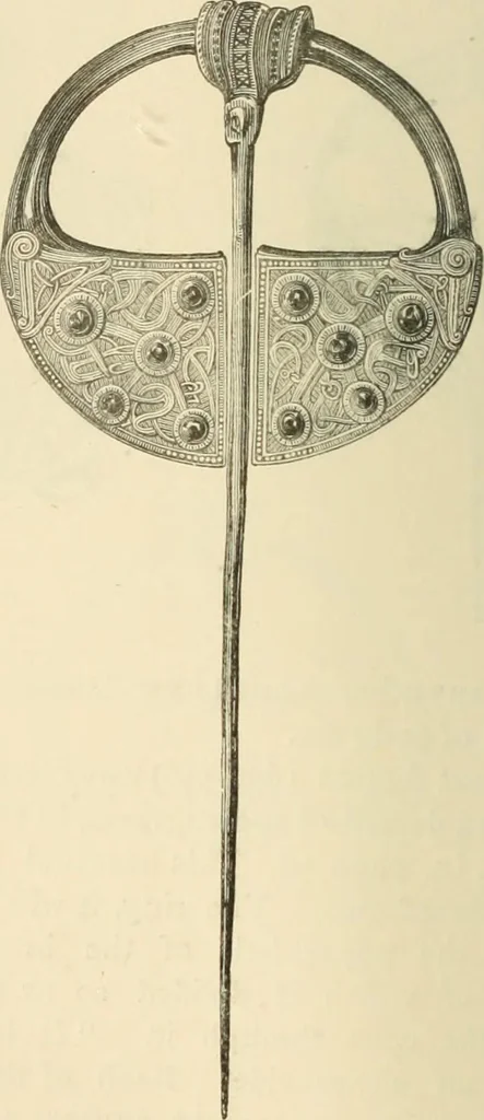 An illustration from Grave-mounds and their contents; a manual of archaeology, as exemplified in the burials of the Celtic, the Romano-British, and the Anglo-Saxon periods, 1870, leaf 304