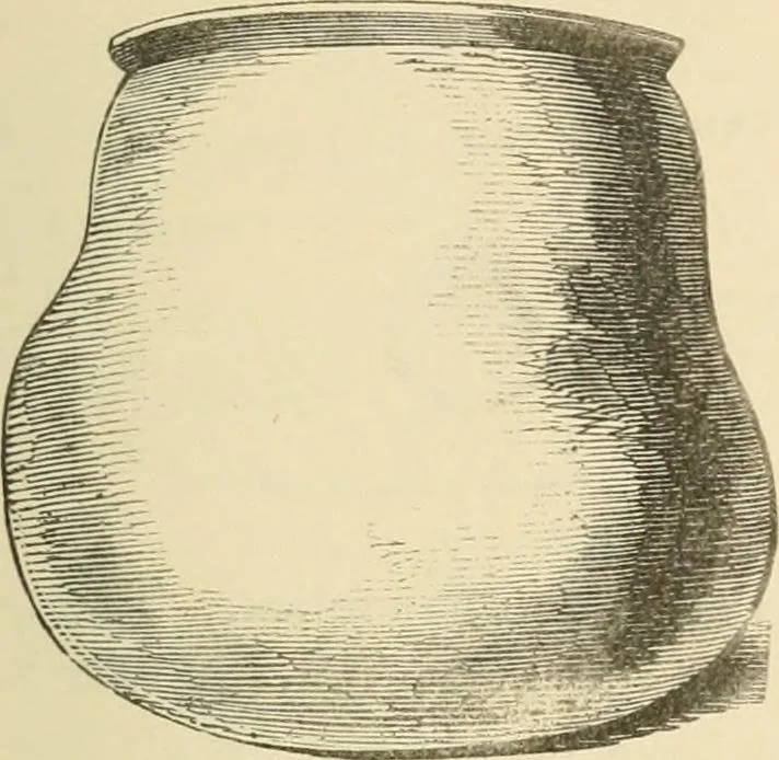 An illustration from Grave-mounds and their contents; a manual of archaeology, as exemplified in the burials of the Celtic, the Romano-British, and the Anglo-Saxon periods, 1870, leaf 313