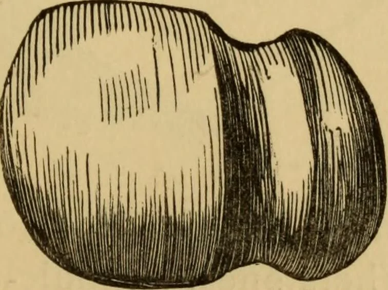 An illustration from Grave-mounds and their contents; a manual of archaeology, as exemplified in the burials of the Celtic, the Romano-British, and the Anglo-Saxon periods, 1870, leaf 143