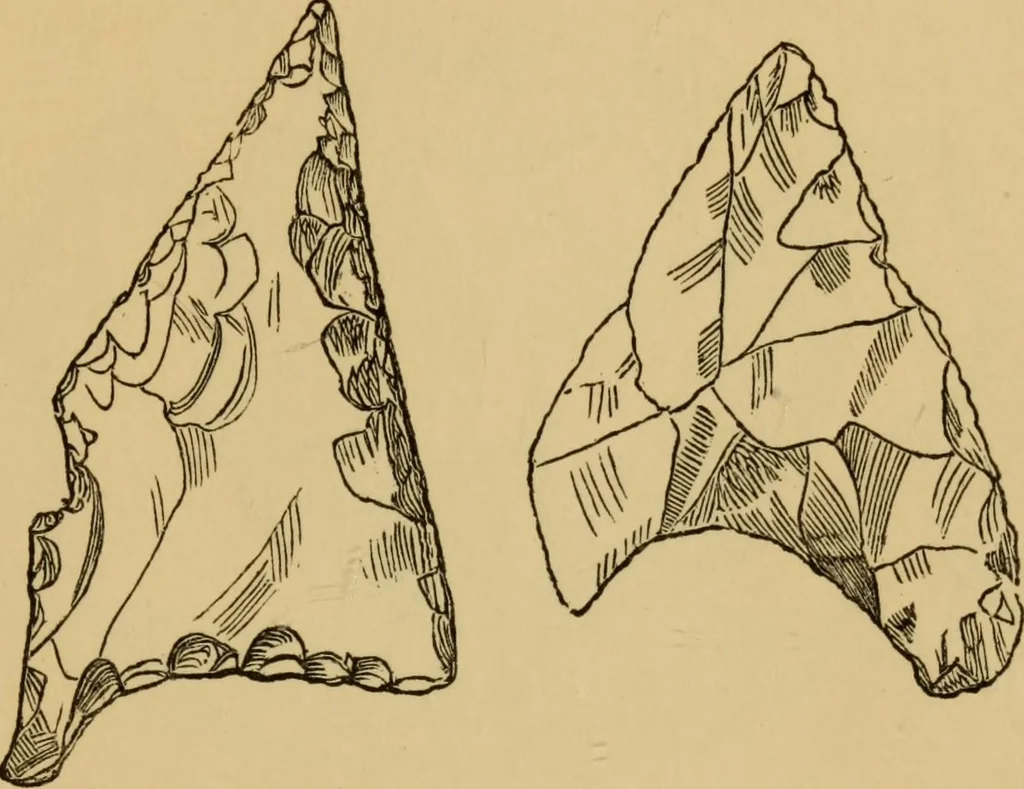 An illustration from Grave-mounds and their contents; a manual of archaeology, as exemplified in the burials of the Celtic, the Romano-British, and the Anglo-Saxon periods, 1870, leaf 151