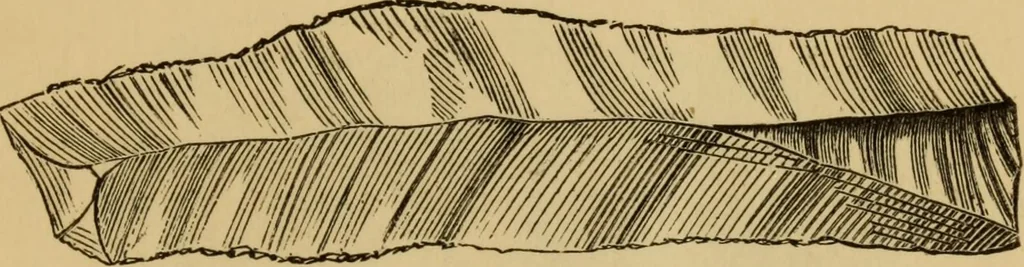 An illustration from Grave-mounds and their contents; a manual of archaeology, as exemplified in the burials of the Celtic, the Romano-British, and the Anglo-Saxon periods, 1870, leaf 151