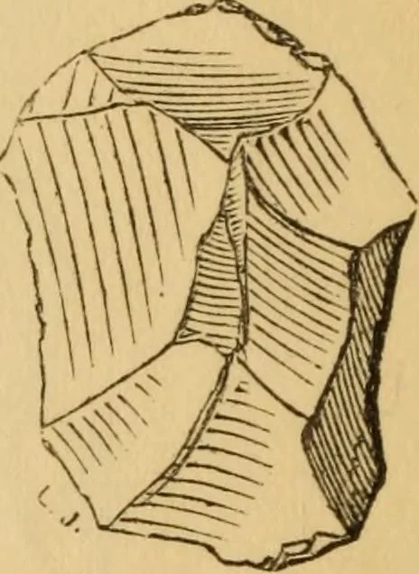 An illustration from Grave-mounds and their contents; a manual of archaeology, as exemplified in the burials of the Celtic, the Romano-British, and the Anglo-Saxon periods, 1870, leaf 152