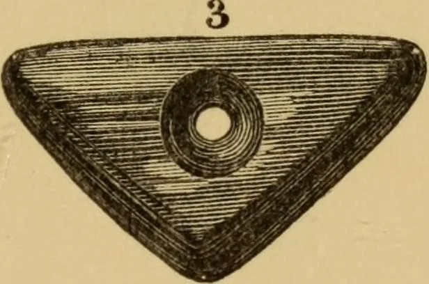 An illustration from Grave-mounds and their contents; a manual of archaeology, as exemplified in the burials of the Celtic, the Romano-British, and the Anglo-Saxon periods, 1870, leaf 155