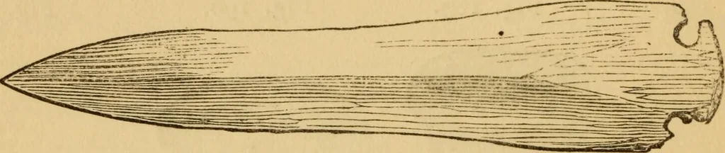 An illustration from Grave-mounds and their contents; a manual of archaeology, as exemplified in the burials of the Celtic, the Romano-British, and the Anglo-Saxon periods, 1870, leaf 162
