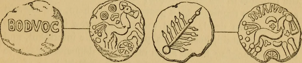 An illustration from Grave-mounds and their contents; a manual of archaeology, as exemplified in the burials of the Celtic, the Romano-British, and the Anglo-Saxon periods, 1870, leaf 163