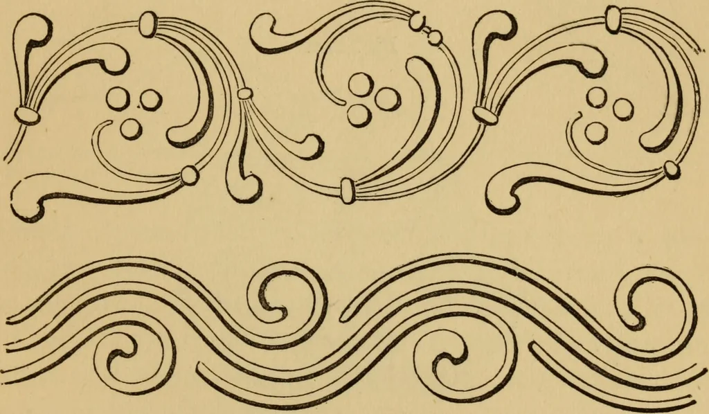 An illustration from Grave-mounds and their contents; a manual of archaeology, as exemplified in the burials of the Celtic, the Romano-British, and the Anglo-Saxon periods, 1870, leaf 185