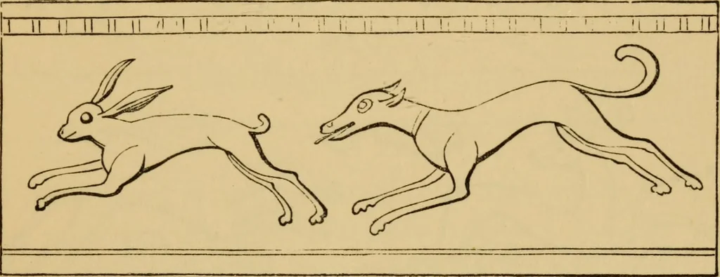 An illustration from Grave-mounds and their contents; a manual of archaeology, as exemplified in the burials of the Celtic, the Romano-British, and the Anglo-Saxon periods, 1870, leaf 187