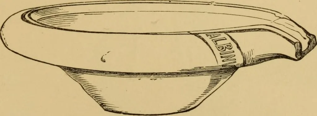 An illustration from Grave-mounds and their contents; a manual of archaeology, as exemplified in the burials of the Celtic, the Romano-British, and the Anglo-Saxon periods, 1870, leaf 201