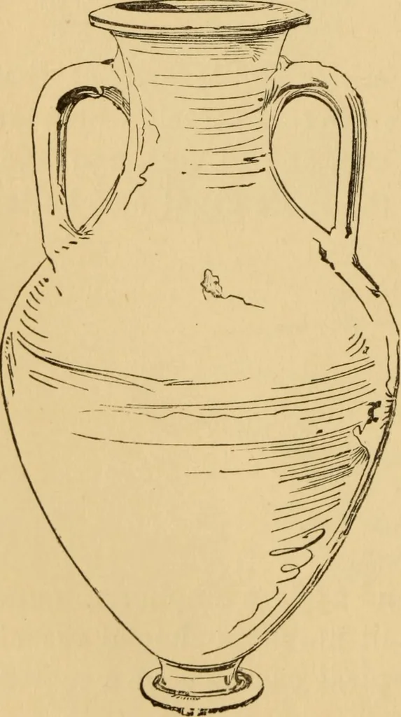 An illustration from Grave-mounds and their contents; a manual of archaeology, as exemplified in the burials of the Celtic, the Romano-British, and the Anglo-Saxon periods, 1870, leaf 202
