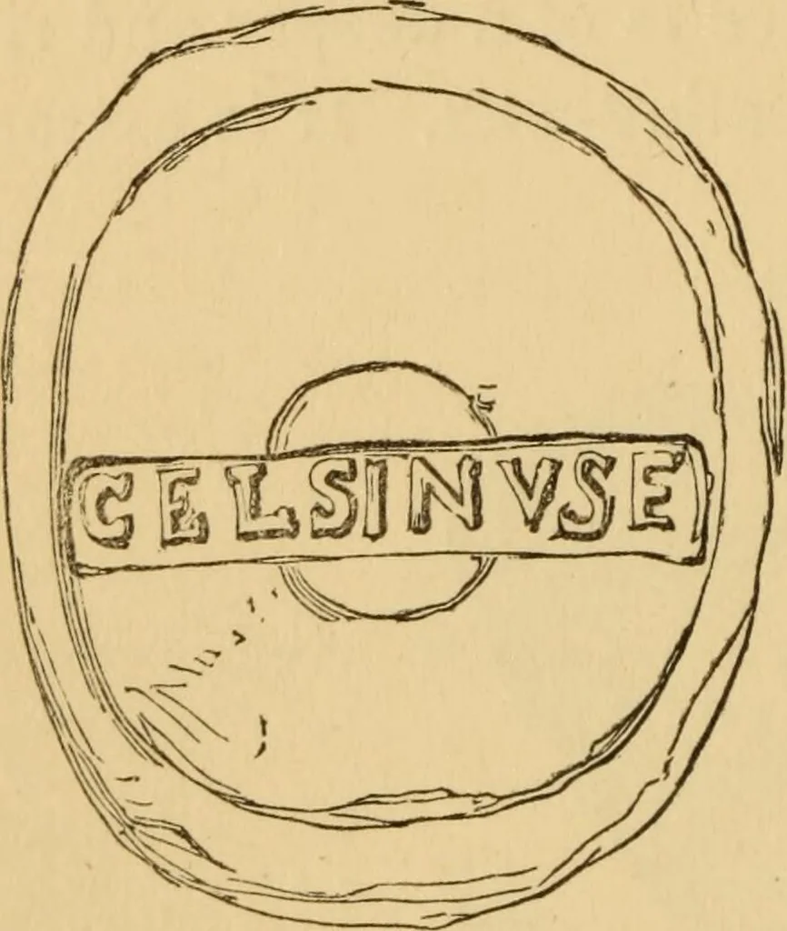 An illustration from Grave-mounds and their contents; a manual of archaeology, as exemplified in the burials of the Celtic, the Romano-British, and the Anglo-Saxon periods, 1870, leaf 206