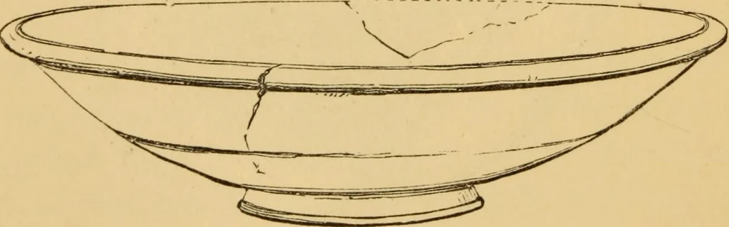 An illustration from Grave-mounds and their contents; a manual of archaeology, as exemplified in the burials of the Celtic, the Romano-British, and the Anglo-Saxon periods, 1870, leaf 214