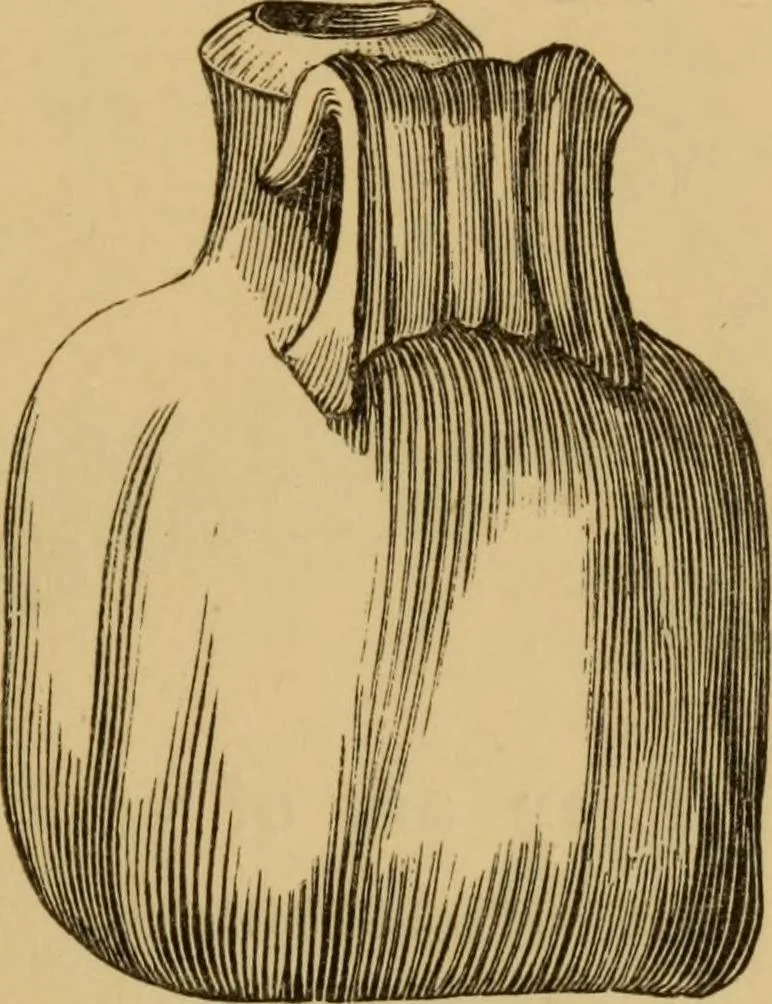 An illustration from Grave-mounds and their contents; a manual of archaeology, as exemplified in the burials of the Celtic, the Romano-British, and the Anglo-Saxon periods, 1870, leaf 215