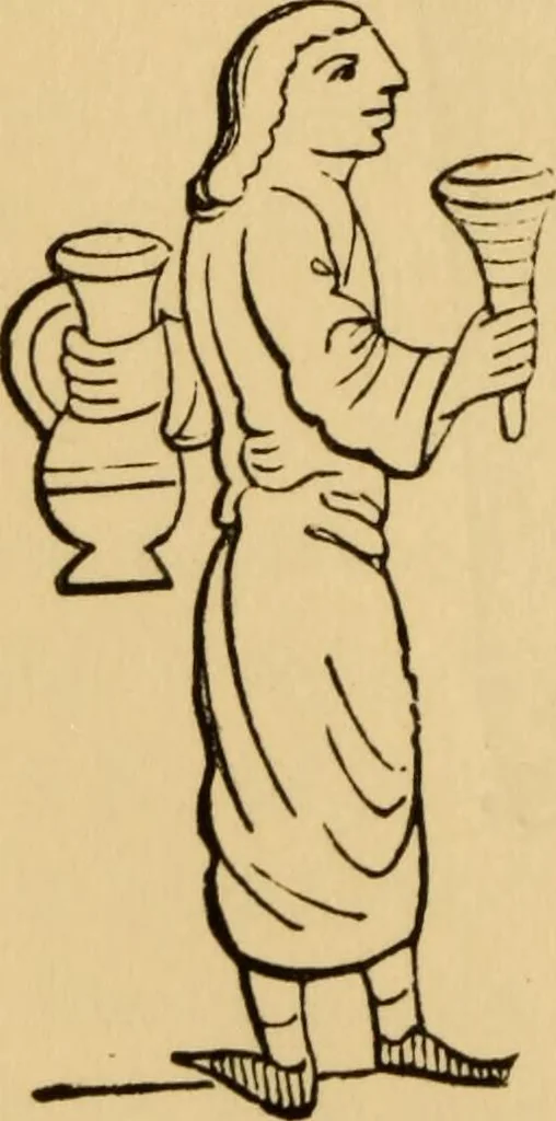 An illustration from Grave-mounds and their contents; a manual of archaeology, as exemplified in the burials of the Celtic, the Romano-British, and the Anglo-Saxon periods, 1870, leaf 260