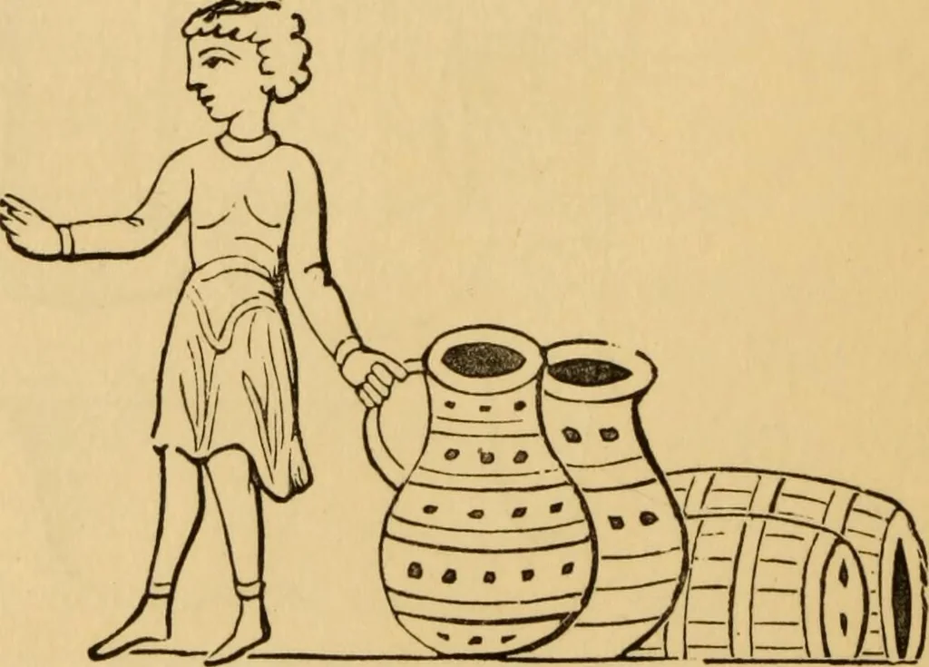 An illustration from Grave-mounds and their contents; a manual of archaeology, as exemplified in the burials of the Celtic, the Romano-British, and the Anglo-Saxon periods, 1870, leaf 260
