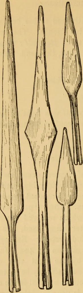 An illustration from Grave-mounds and their contents; a manual of archaeology, as exemplified in the burials of the Celtic, the Romano-British, and the Anglo-Saxon periods, 1870, leaf 274