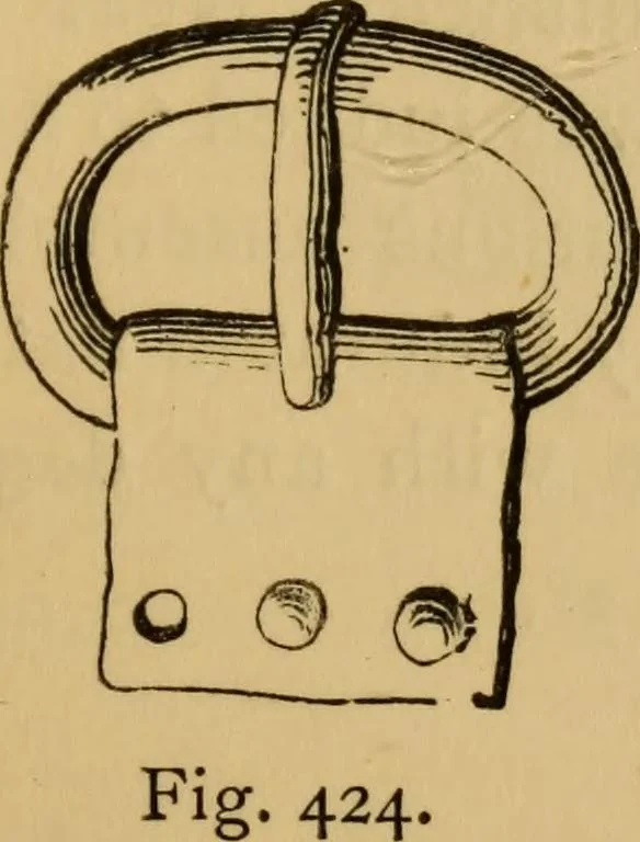 An illustration from Grave-mounds and their contents; a manual of archaeology, as exemplified in the burials of the Celtic, the Romano-British, and the Anglo-Saxon periods, 1870, leaf 279