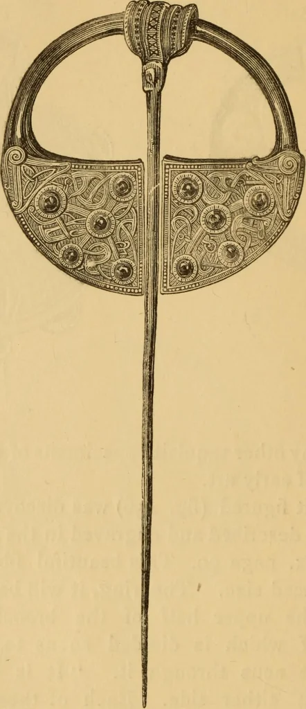 An illustration from Grave-mounds and their contents; a manual of archaeology, as exemplified in the burials of the Celtic, the Romano-British, and the Anglo-Saxon periods, 1870, leaf 304