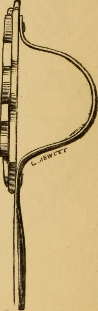 An illustration from Grave-mounds and their contents; a manual of archaeology, as exemplified in the burials of the Celtic, the Romano-British, and the Anglo-Saxon periods, 1870, leaf 306