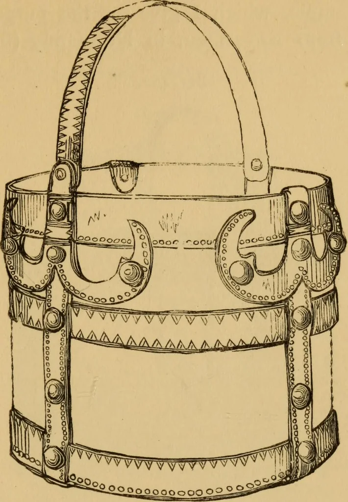 An illustration from Grave-mounds and their contents; a manual of archaeology, as exemplified in the burials of the Celtic, the Romano-British, and the Anglo-Saxon periods, 1870, leaf 311