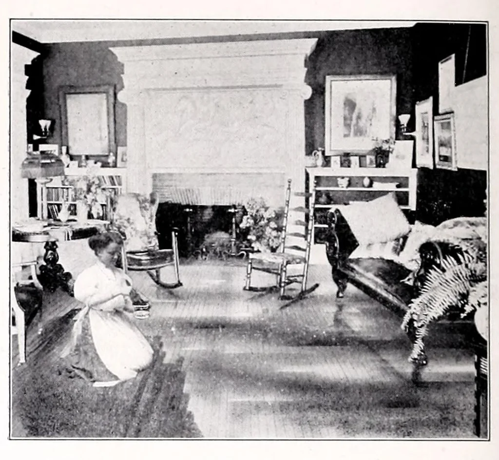 An illustration from Graves' Zenith Art Lusters : the world over for the artistic home., 1907, leaf 12