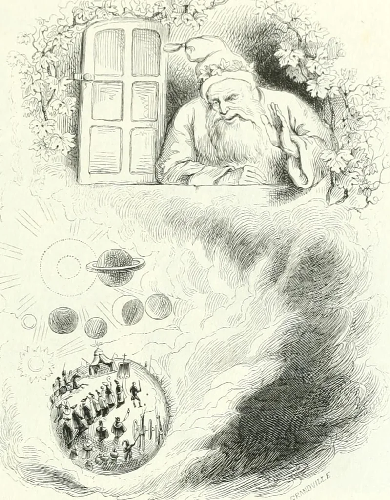 An illustration from Gravures, 1880, leaf 113