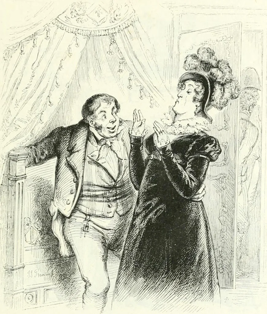 An illustration from Gravures, 1880, leaf 117